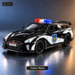 1:32 Die-Cast Police Sports Car Model – black