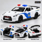 1:32 Die-Cast Police Sports Car Model – features