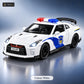 1:32 Die-Cast Police Sports Car Model – white