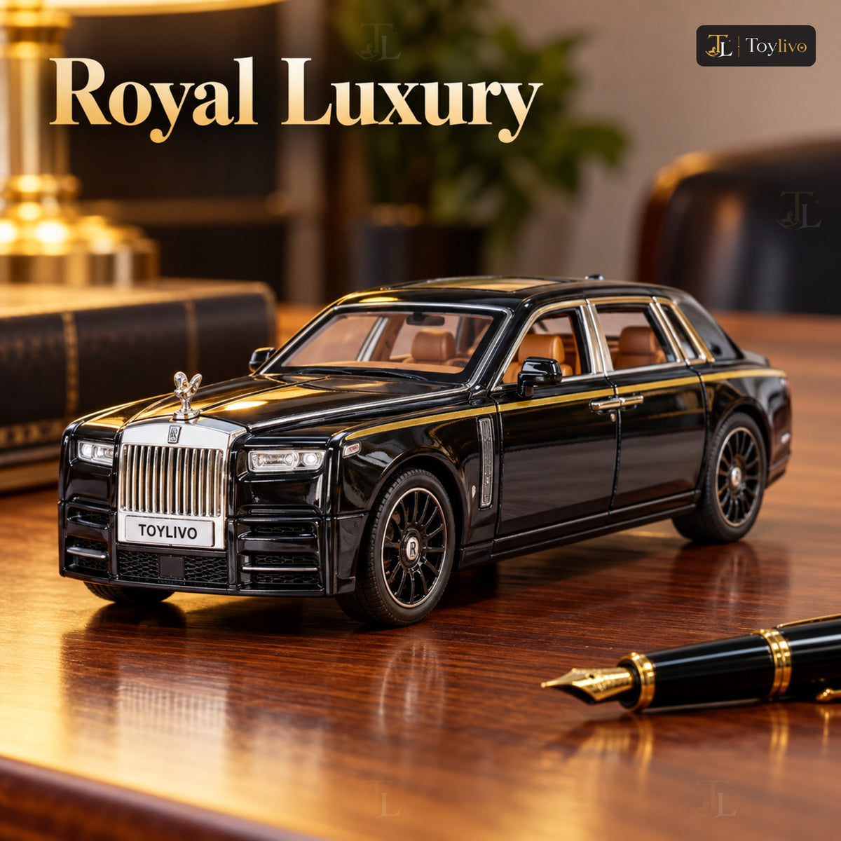 1:24 Die-Cast Rolls Royce Luxury Car – features