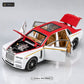 1:24 Die-Cast Rolls Royce Luxury Car – red white