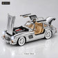 1:24 Die-Cast Mercedes 300SL Gullwing Car – silver