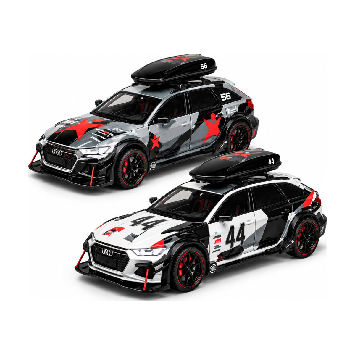 1:24 Die-Cast Audi RS Rally SUV Model – all colours