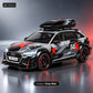 1:24 Die-Cast Audi RS Rally SUV Model – grey red