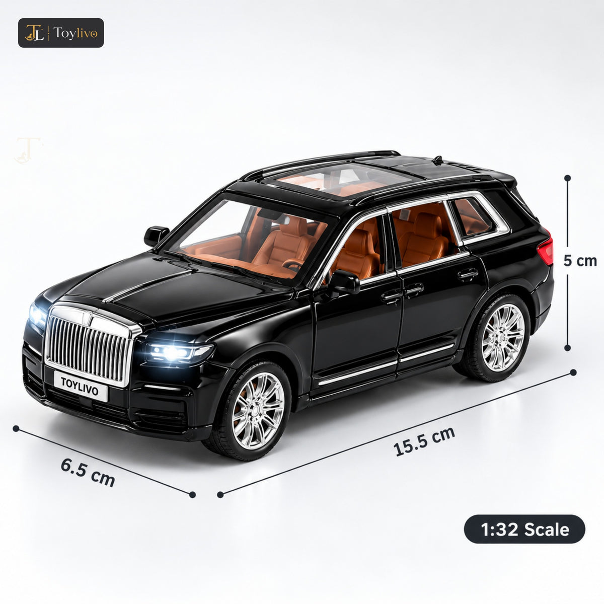 1:32 Die-Cast Luxury SUV Model – features