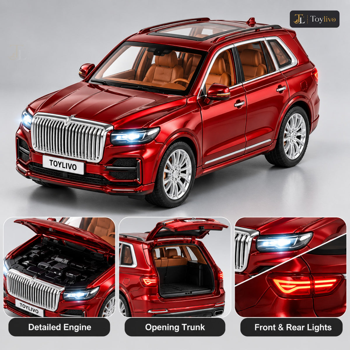 1:32 Die-Cast Luxury SUV Model – features