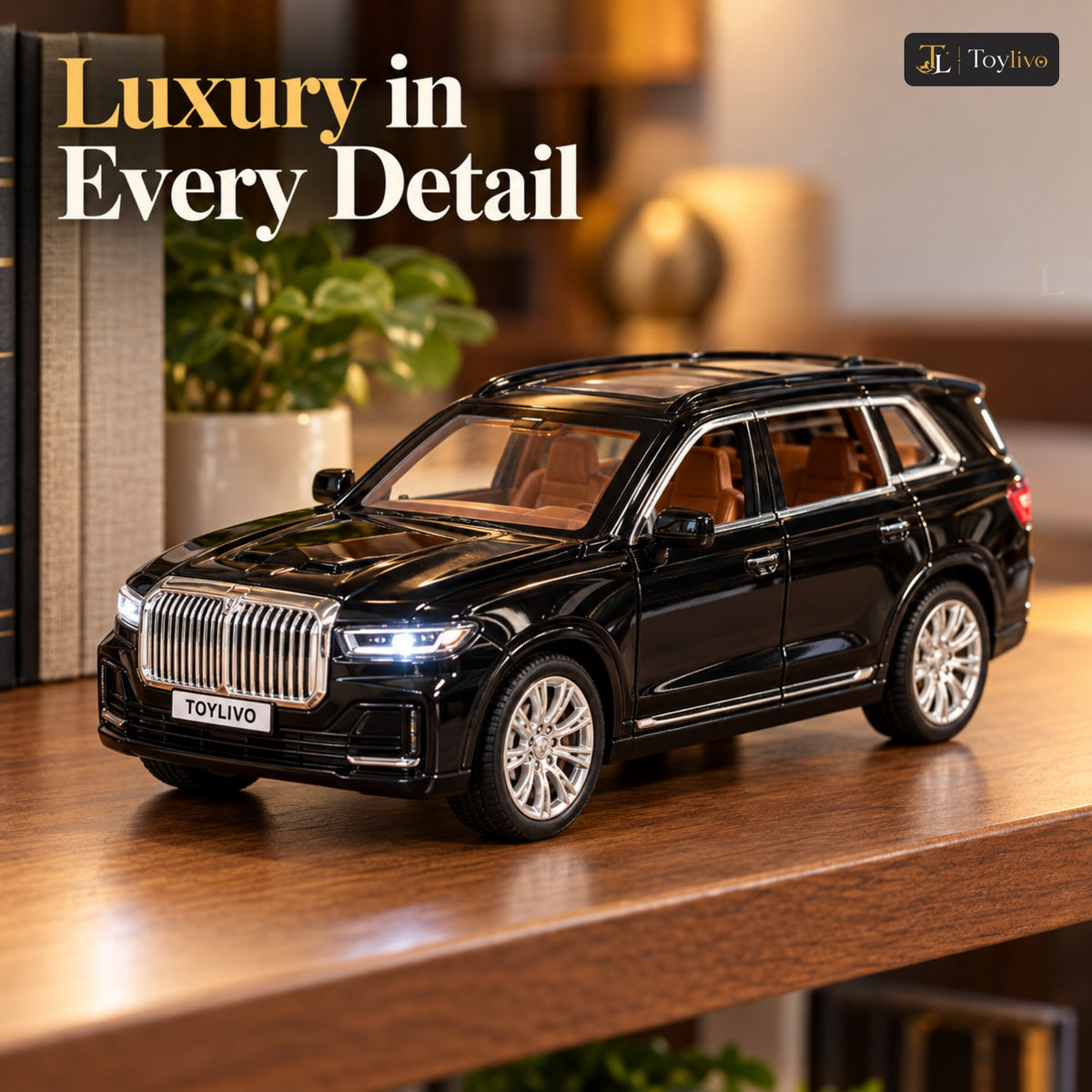 1:32 Die-Cast Luxury SUV Model – features