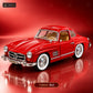 1:24 die-cast classic car model – red