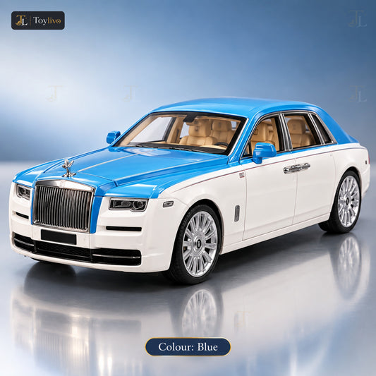 1:24 die-cast luxury car model – blue