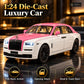 1:24 die-cast Rolls Royce style luxury car model – features