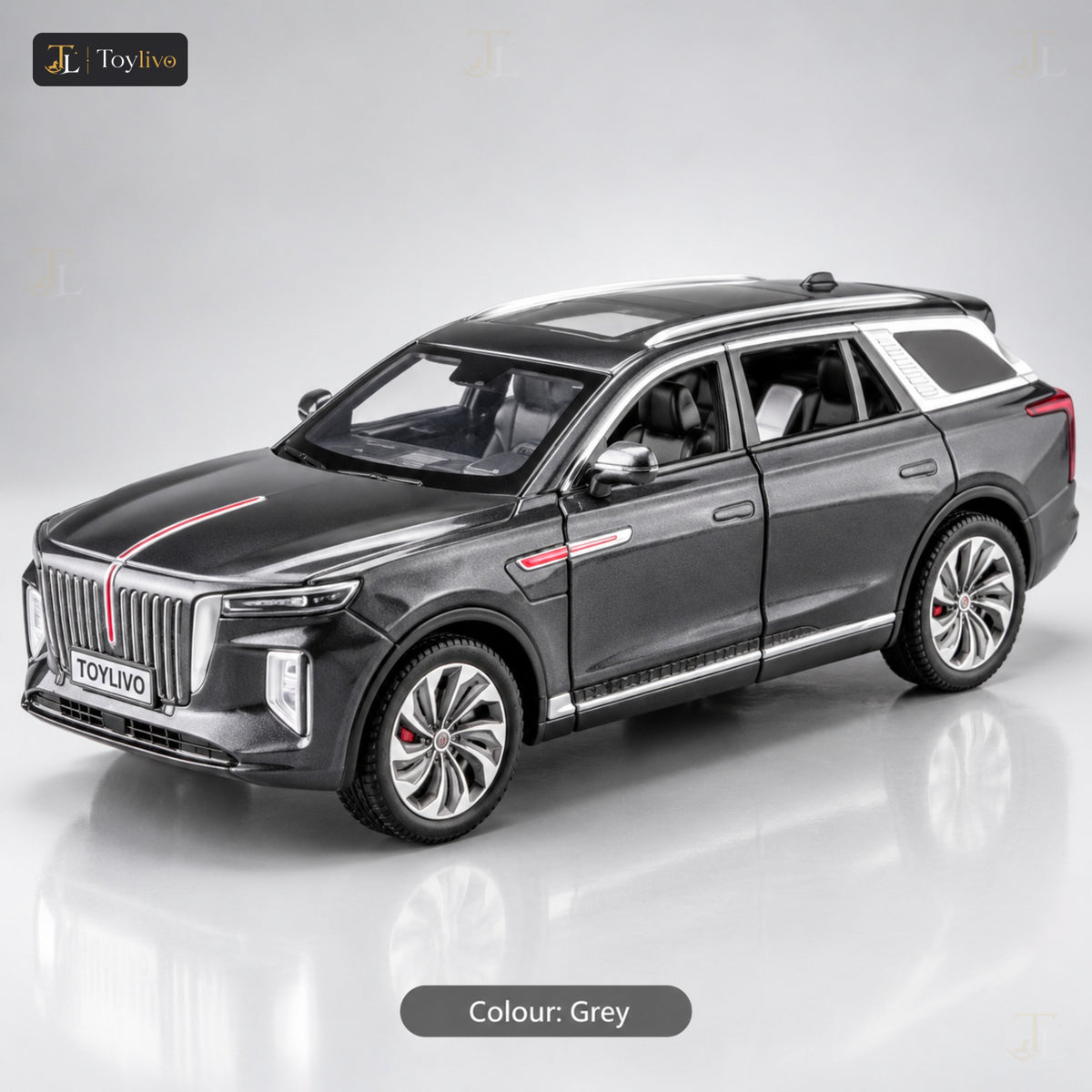 1:24 Die-Cast Luxury SUV – grey
