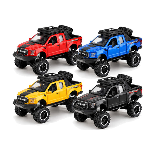 lifted off-road pickup toy truck – all colours – Main image