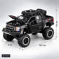 lifted off-road pickup toy truck – black – Size / what is included