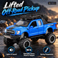 lifted off-road pickup toy truck – blue – Benefits