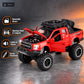 lifted off-road pickup toy truck – red – Key features
