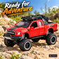 lifted off-road pickup toy truck – red – Lifestyle