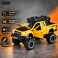 lifted off-road pickup toy truck – yellow – Key features