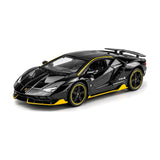 1:32 die-cast hypercar model – black