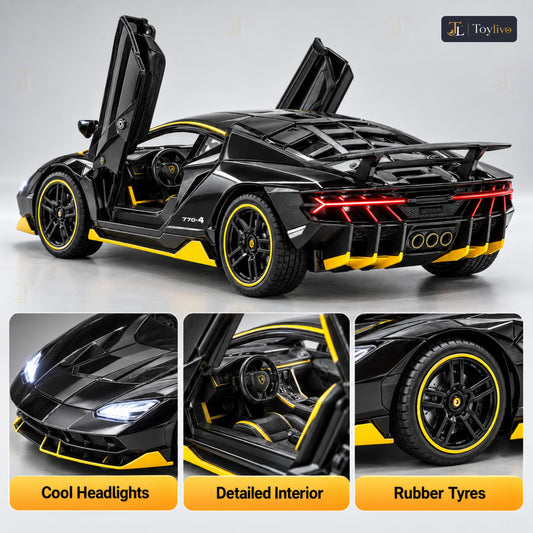 1:32 die-cast hypercar model – features