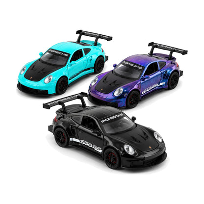 1:32 die-cast track sports car model – all colours
