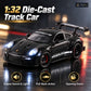 1:32 die-cast track sports car model – features