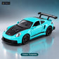1:32 die-cast track sports car model – turquoise