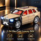 1:24 die-cast luxury SUV model – champagne black – Benefits