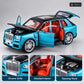 1:24 die-cast luxury SUV model – turquoise – Details and close-ups