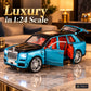 1:24 die-cast luxury SUV model – turquoise – Lifestyle