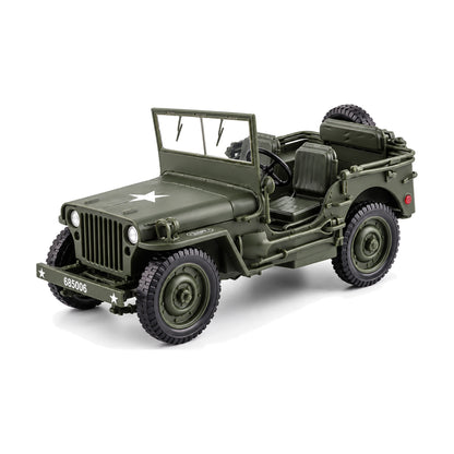 1:18 military tactical vehicle model – green – Main image