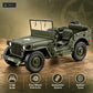 1:18 military tactical vehicle model – green – Key features