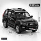 1:32 die-cast SUV model – black – Size / what is included