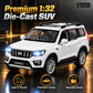 1:32 die-cast SUV model – white – Benefits