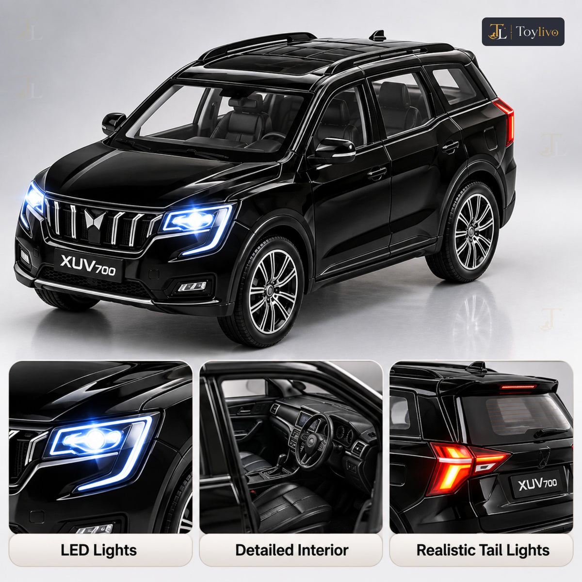 1:32 die-cast XUV700 SUV model – features