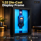 1:32 die-cast model car with display frame – features