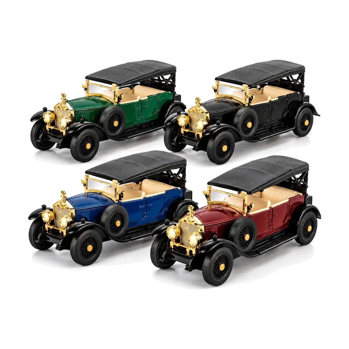 1:32 die-cast vintage open-tourer model – all colours – Main image