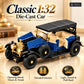 1:32 die-cast vintage open-tourer model – blue – Benefits