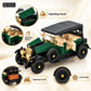 1:32 die-cast vintage open-tourer model – green – Key features