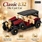1:32 die-cast vintage open-tourer model – wine red – Benefits