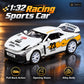 1:32 Die-Cast Racing Sports Car – features