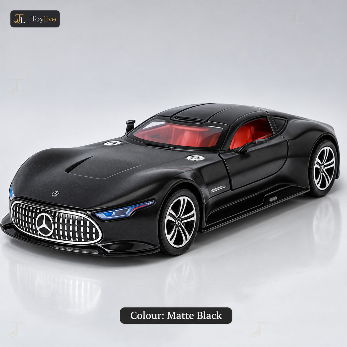 1:24 Die-Cast Mercedes AMG Vision GT – matte black