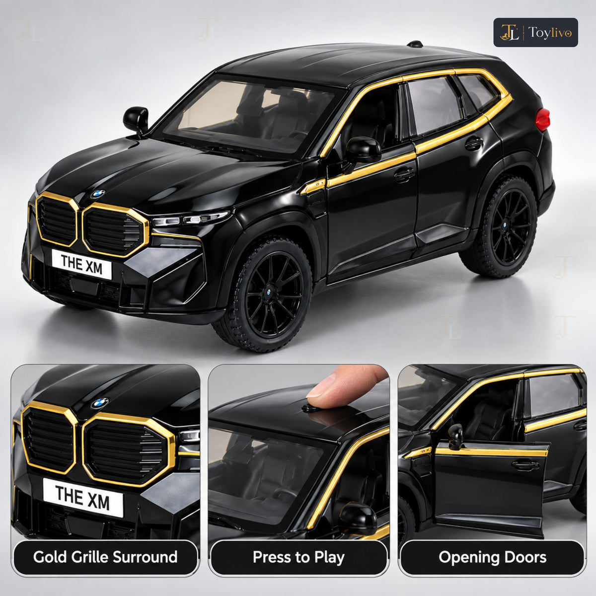 1:32 die-cast performance SUV model – features