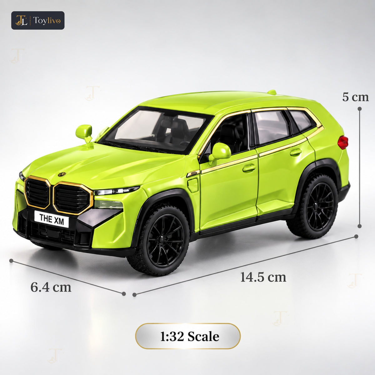 1:32 die-cast performance SUV model – features