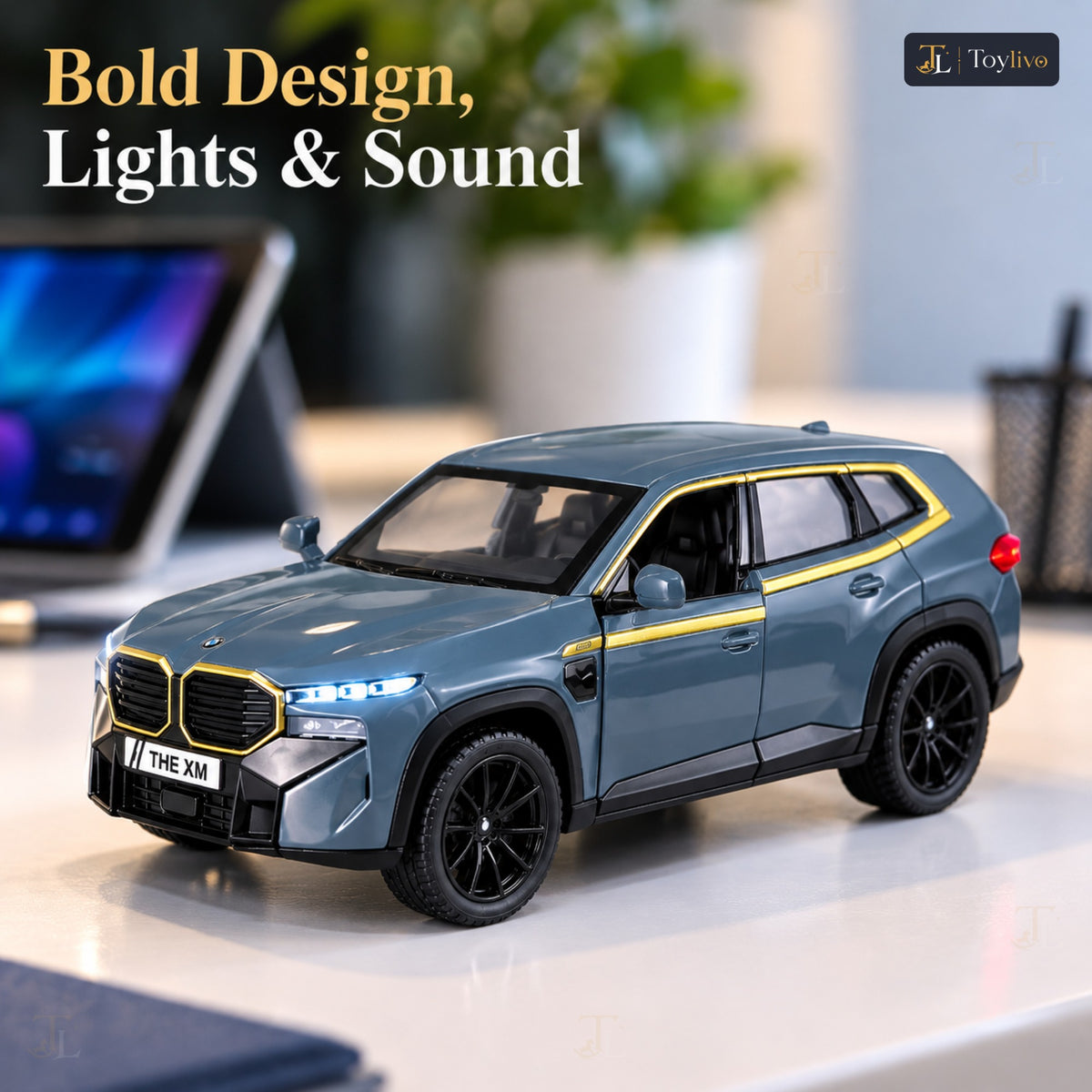 1:32 die-cast performance SUV model – features