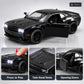 1:32 die-cast muscle coupé model – black – Details and close-ups