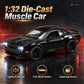 1:32 die-cast muscle coupé model – black – Benefits