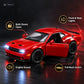 1:32 die-cast muscle coupé model – red – Key features