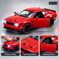 1:32 die-cast muscle coupé model – red – Details and close-ups