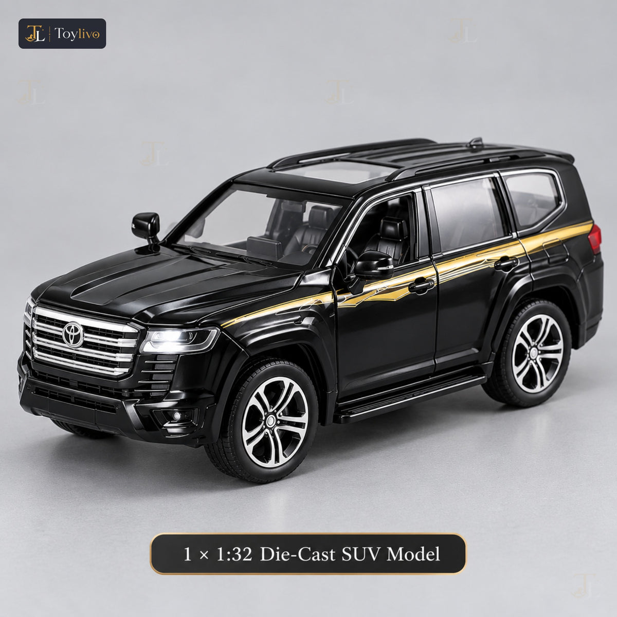 1:32 die-cast full-size SUV model – features