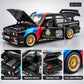 1:24 die-cast touring race saloon model – black – Details and close-ups